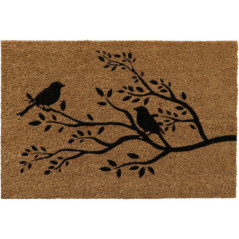 Tapis imp 40x60cm oiseaux