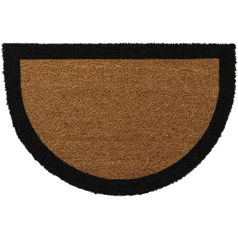 Tapis imp demi lune 40x60cm noir