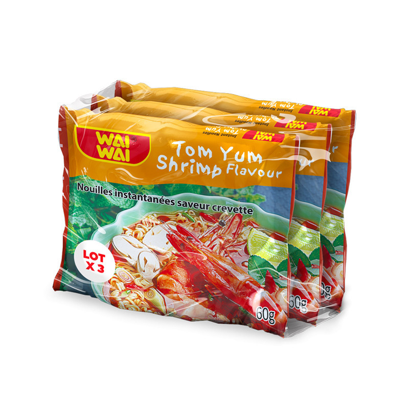 Nouilles instantanees crevette
