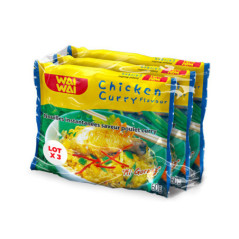 Nouilles instantanees curry x3