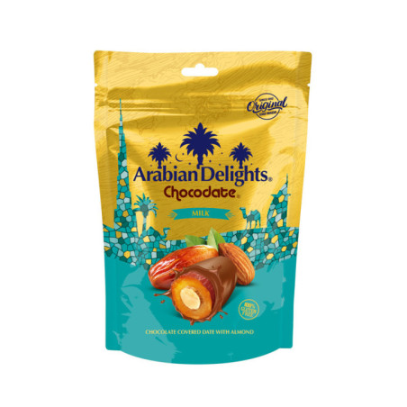 Datte amande enrobee choco lait