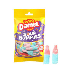 Bonbons bouteille rose et bleu