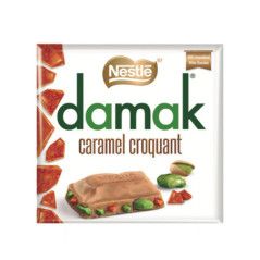 Damak caramel croquant pistache