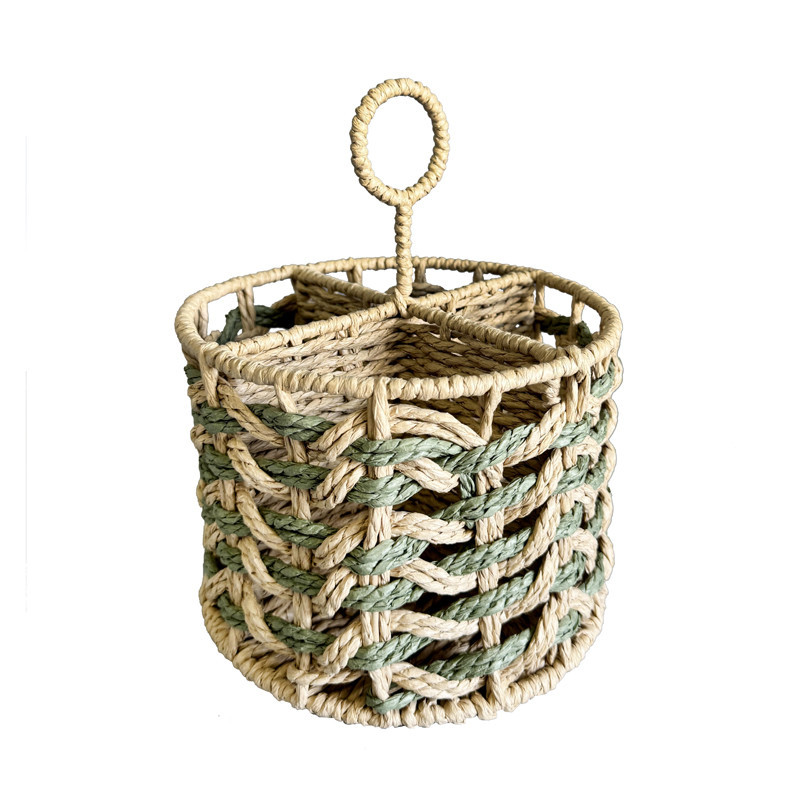 Support a ustensiles tresse