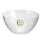 Saladier craquele transparent
