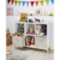 Meuble cubes 2 bacs rangements