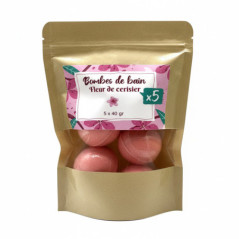 Sachet bombes de bain fleur