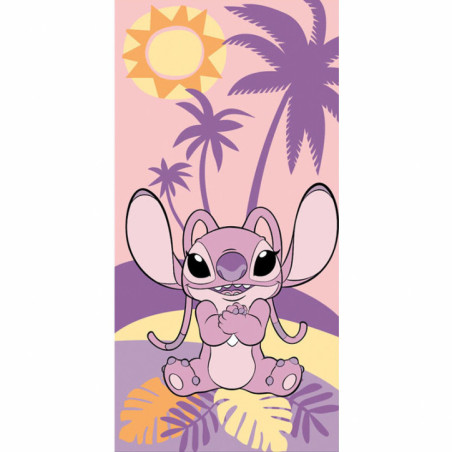 Drap de plage lilo&stitch