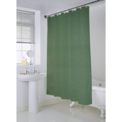 Rideau de douche gauffre  vert