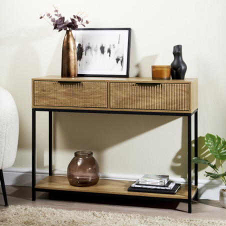 Commode tiroirs ondules