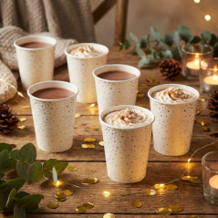 Gobelet gold star 210ml x6