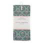 Lot de 2 torchons rayes floral