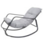 Fauteuil a bascule detente nero