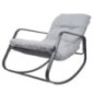 Fauteuil a bascule detente nero
