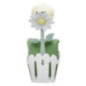 Brosse fleur avec microfibre