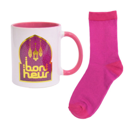 Coffret mug et chaussettes
