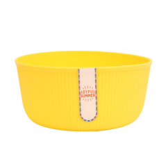 Bol plastique strie 15cm uni