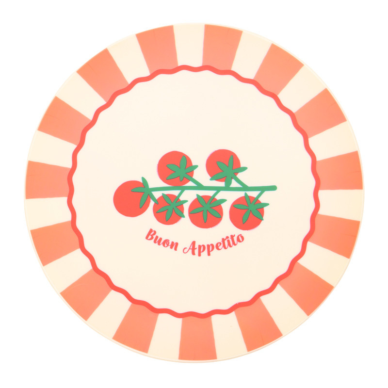 Assiette plastique d26cm joyful