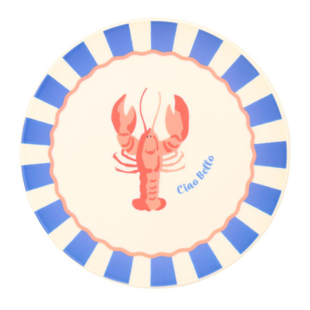 Assiette plastique d20cm joyful