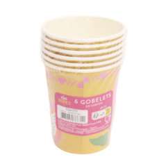 Gobelet jetable x6