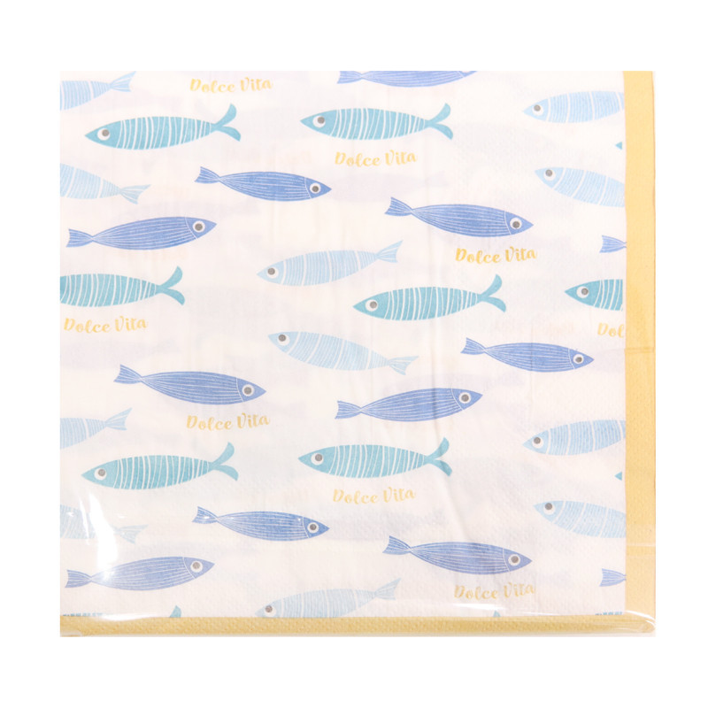 Serviette jetable 33x33cm x20