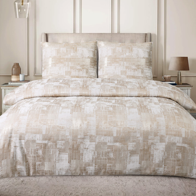 Parure elina 200x200cm  rose or