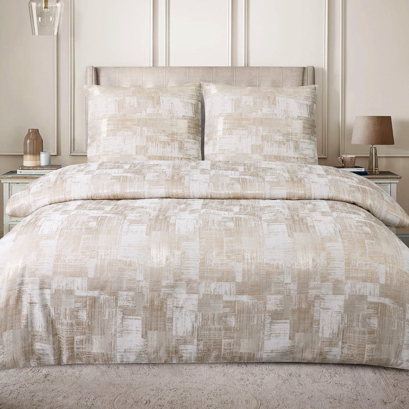 Parure elina 200x200cm rose or