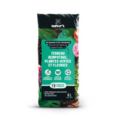 Terreau rempotage, pl. vertes &