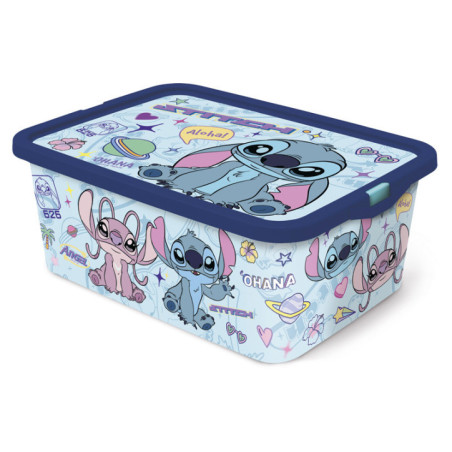 Boite de rangement stitch 13l