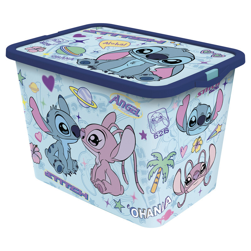 Boite de rangement stitch 23l