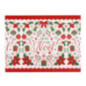 Serviette quiz de noel 40x40 x20