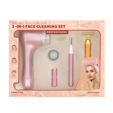 Set 3 en 1 soin du visage