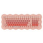 Clavier vague rose clair
