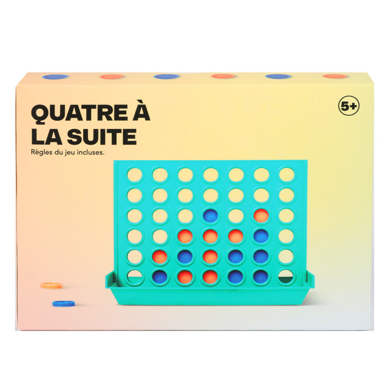 Jeu des 4 a la suite