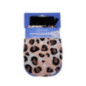 Gant exfoliant imprime leopard