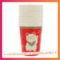 Gobelet 250ml x10 carton chat
