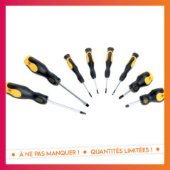 Set de 8 tournevis