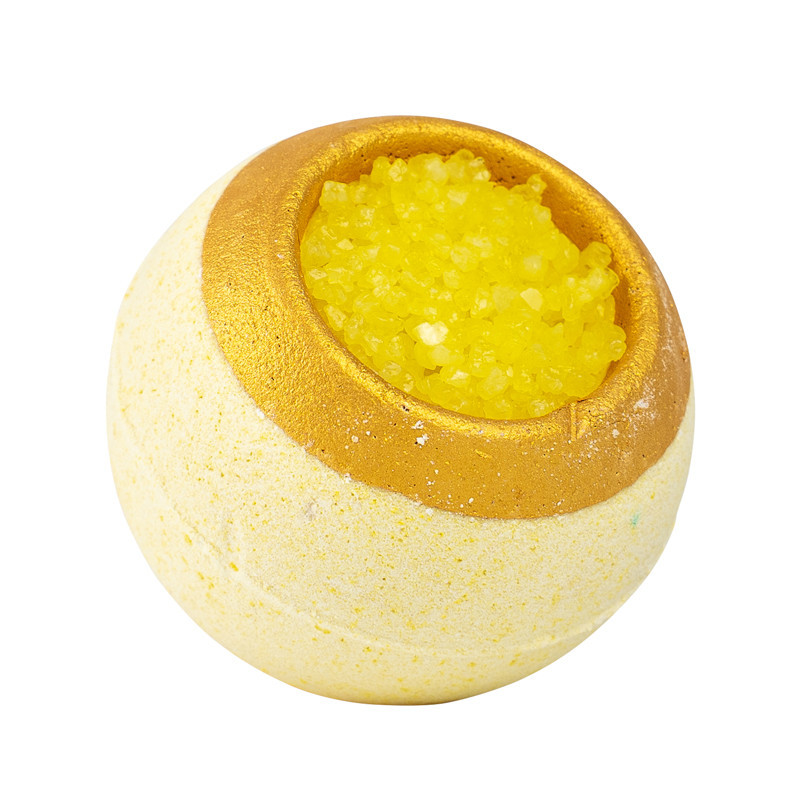 Bombe de bain garnie vanille