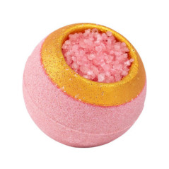 Bombe de bain garnie fleur
