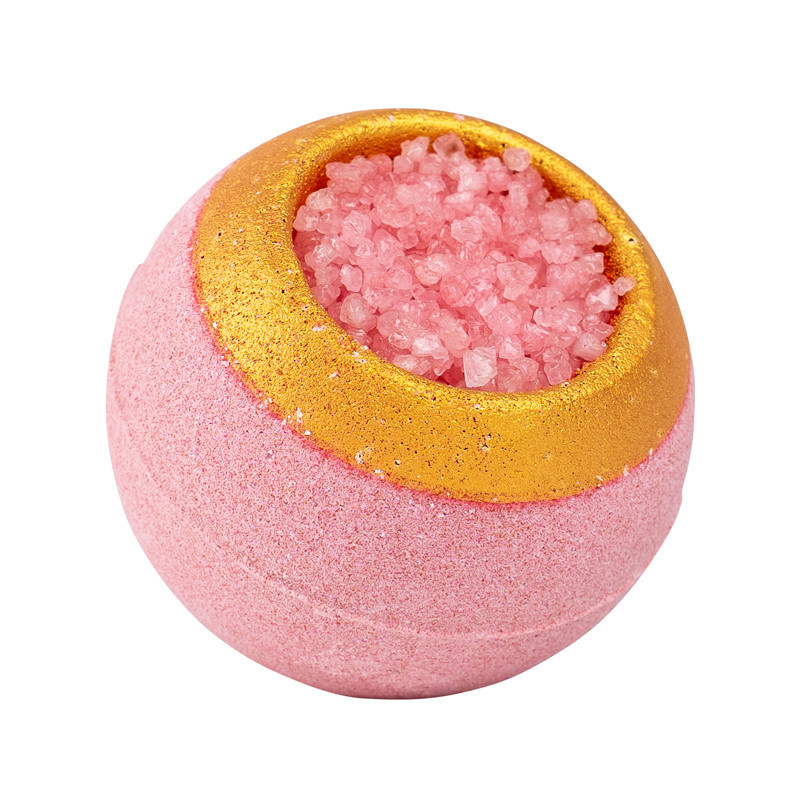 Bombe de bain garnie fleur
