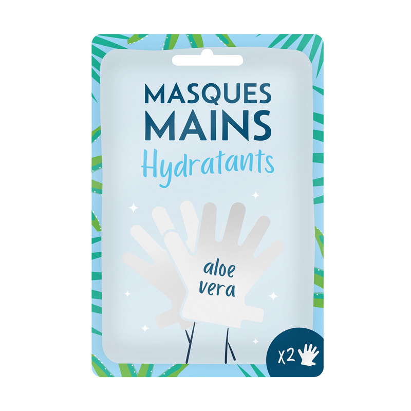 Masque hydratant mains aloe vera