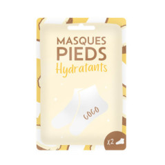 Masque hydratant pieds coco