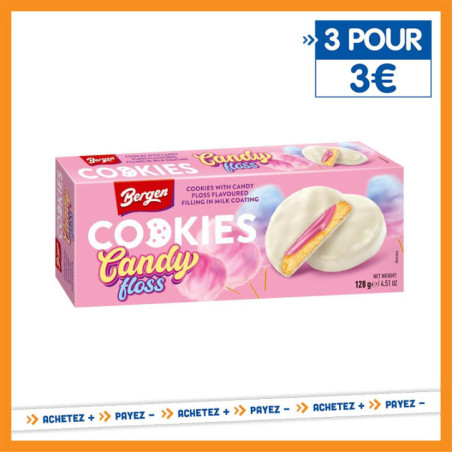 Cookies candy floss 128g
