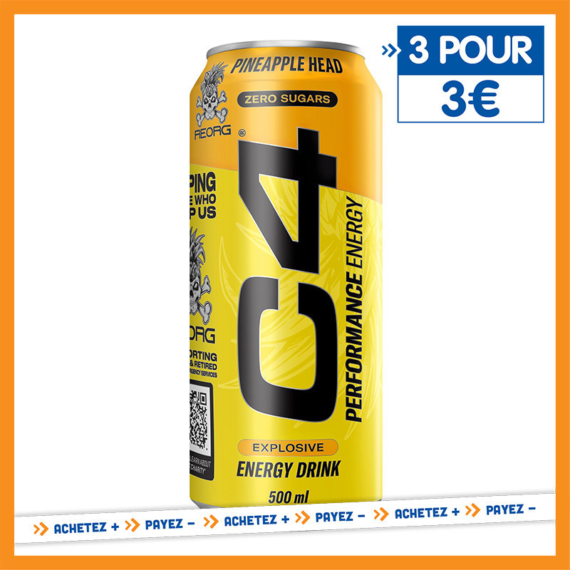 Boisson energisante pineapple