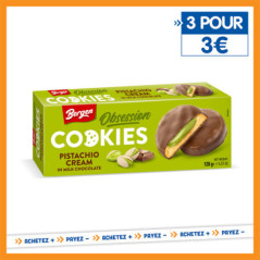 Cookies chocolat lait pistache