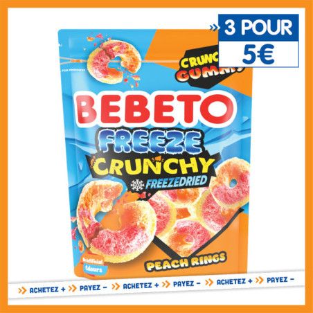 Freeze crunchy peche 35g