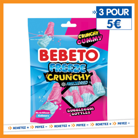 Freeze crunchy bouteilles 35g