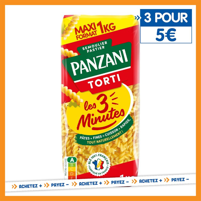 Pate torti 3min 1kg