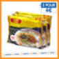 Nouilles instantanees poulet x3