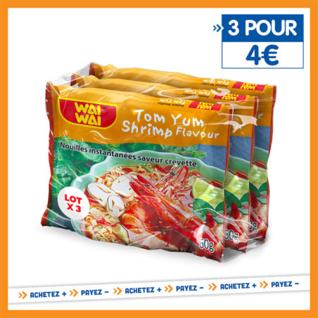 Nouilles instantanees crevette